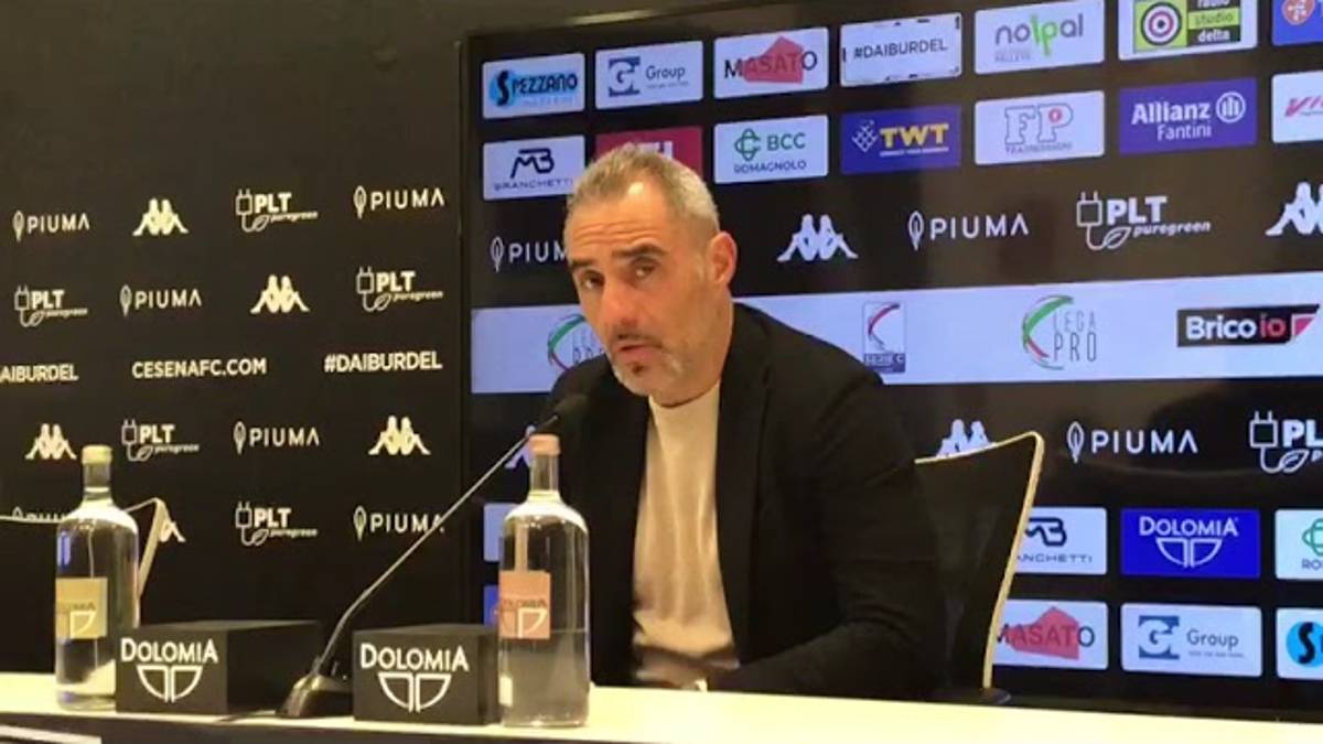 Calcio C, Toscano: Cesena, concentrati su te stesso VIDEO