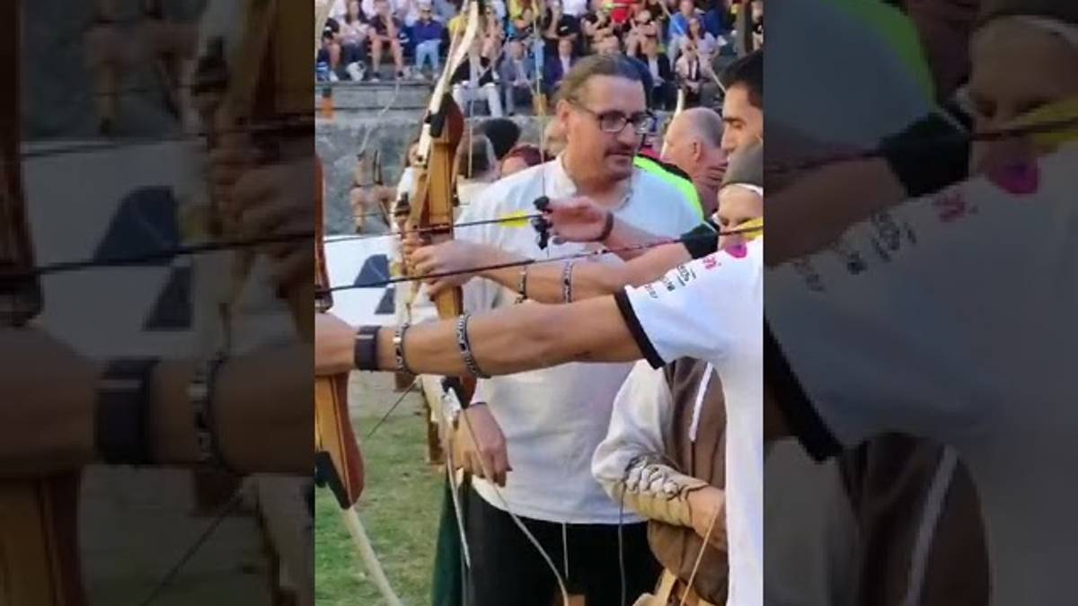 MotoGp, i piloti arcieri a San Marino: vince Kevin Zannoni VIDEO
