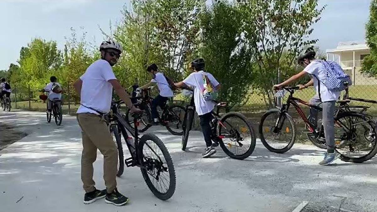 Cesena, inaugurata la pista ciclabile lungo il Savio
