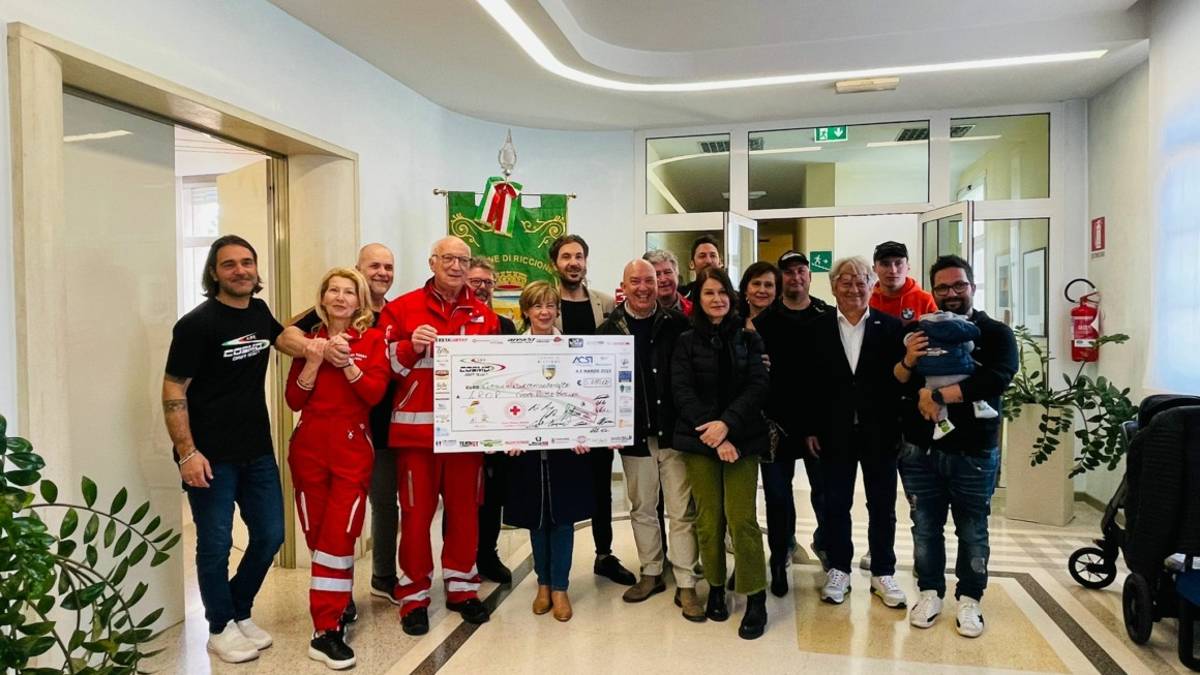 Da Riccione Motor fest oltre 5mila euro per Croce Rossa e Arop