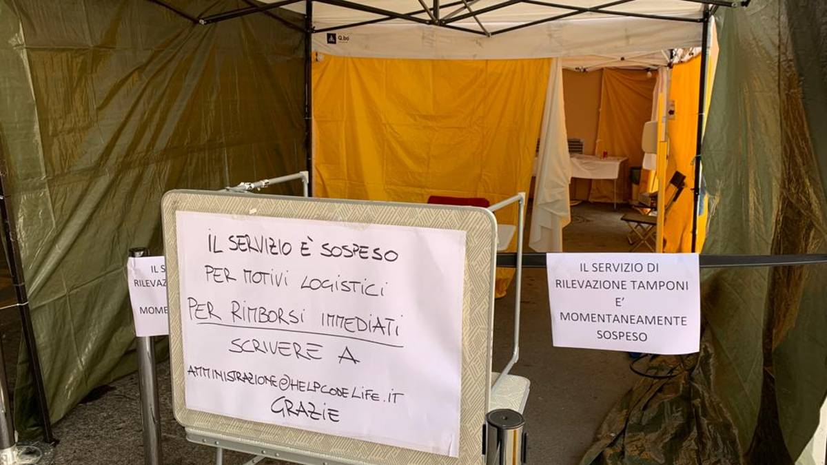 Green pass. I Nas chiudono il punto tamponi rapidi delle Befane di Rimini