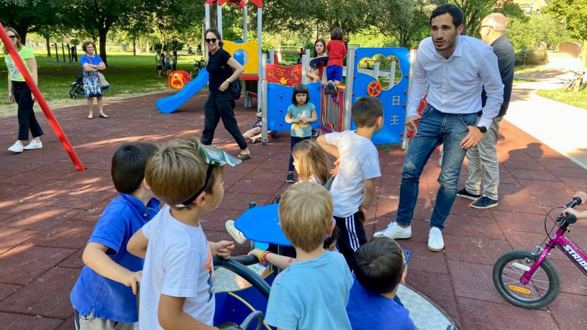 Cesena, nuova area giochi inclusiva al Quartiere Cesuola