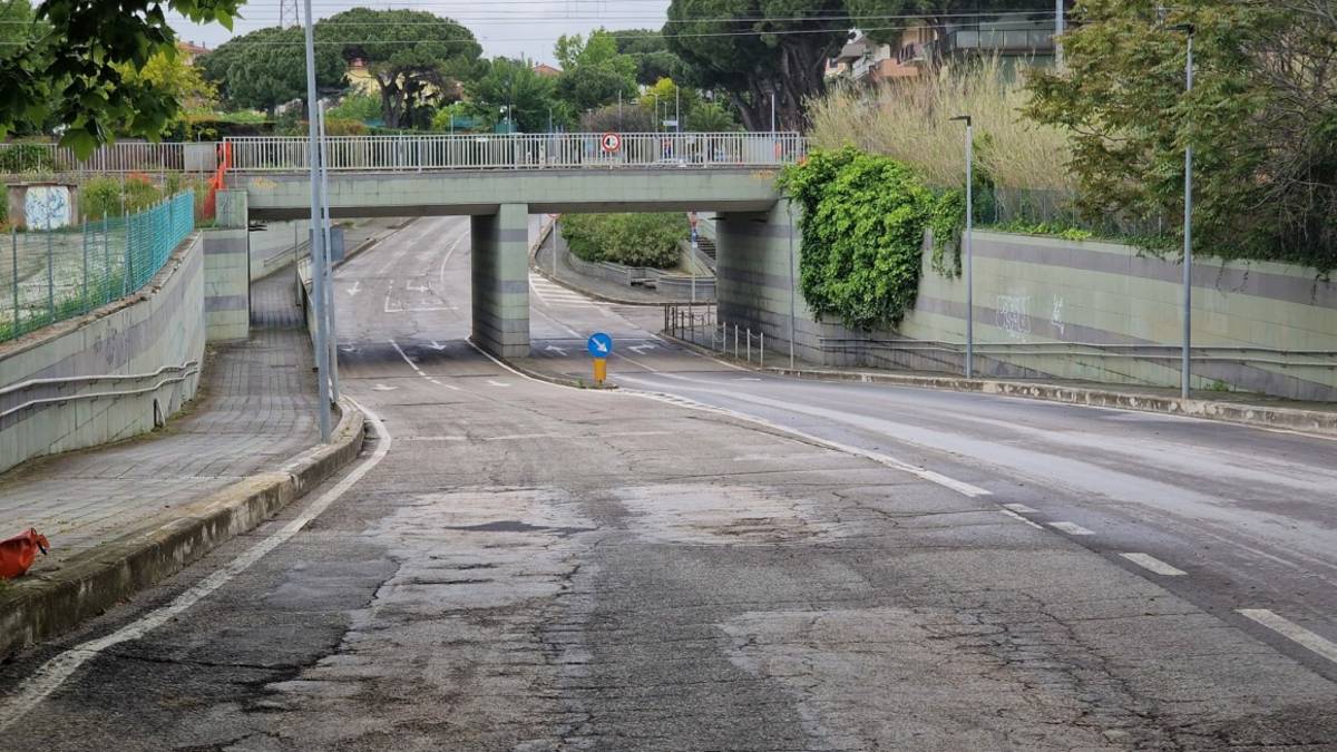 Riccione, tutti i sottopassi aperti