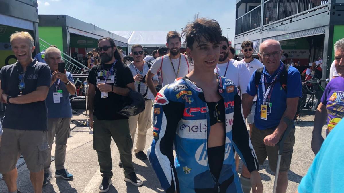 MotoE, Casadei si laurea campione del mondo a Misano VIDEO