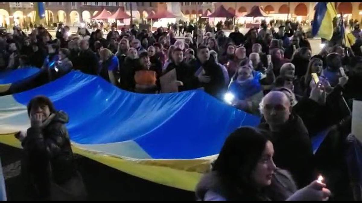 Forlì, no alla guerra e sostegno agli ucraini
