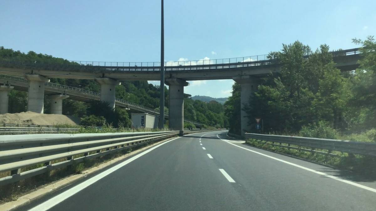 E 45, questa sera riapre lo svincolo di Sarsina Sud