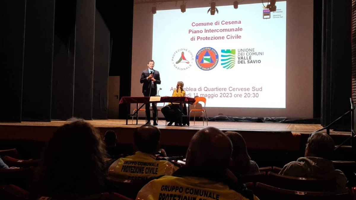 Cesena, il valore della Protezione Civile raccontato al Bogart