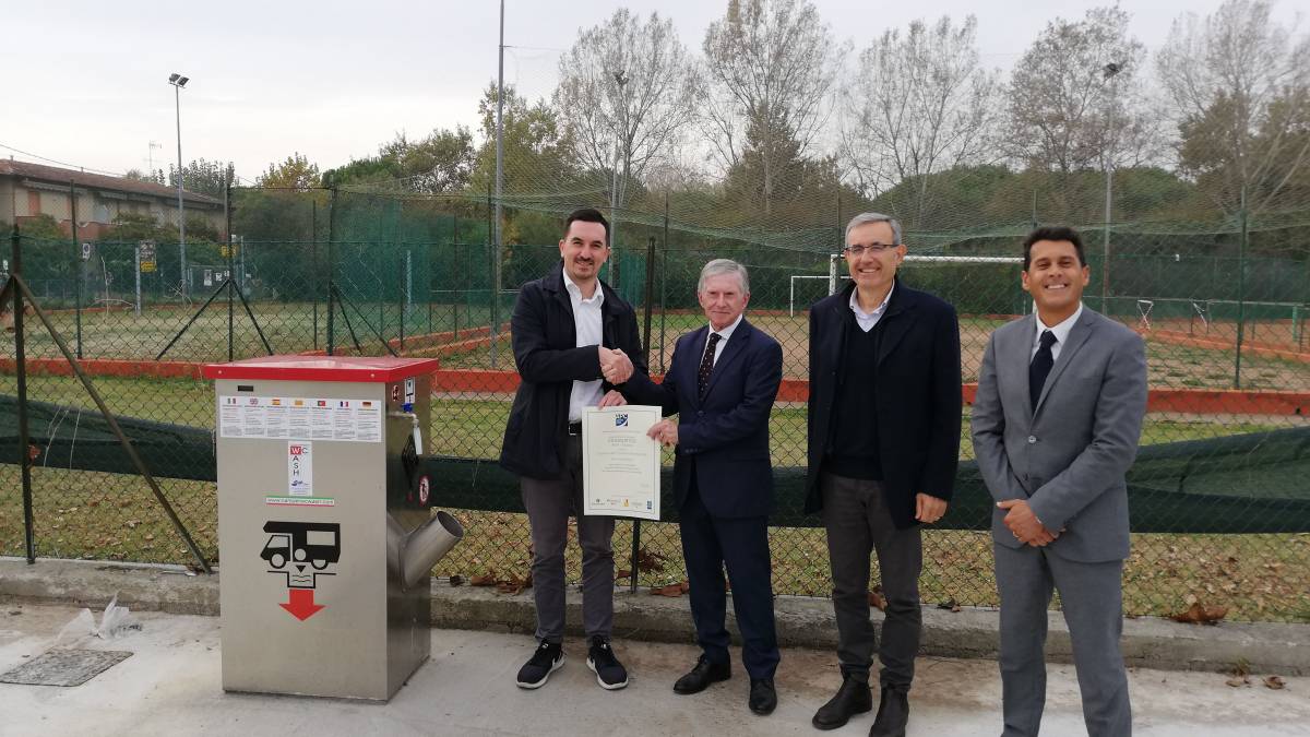A Cesenatico inaugurata la nuova area camper all'ex Peligro