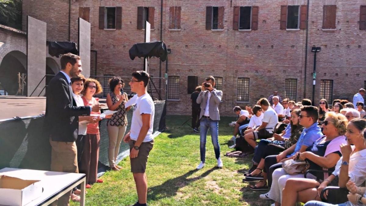 Cesena, i giovani protagonisti al chiostro di San Francesco