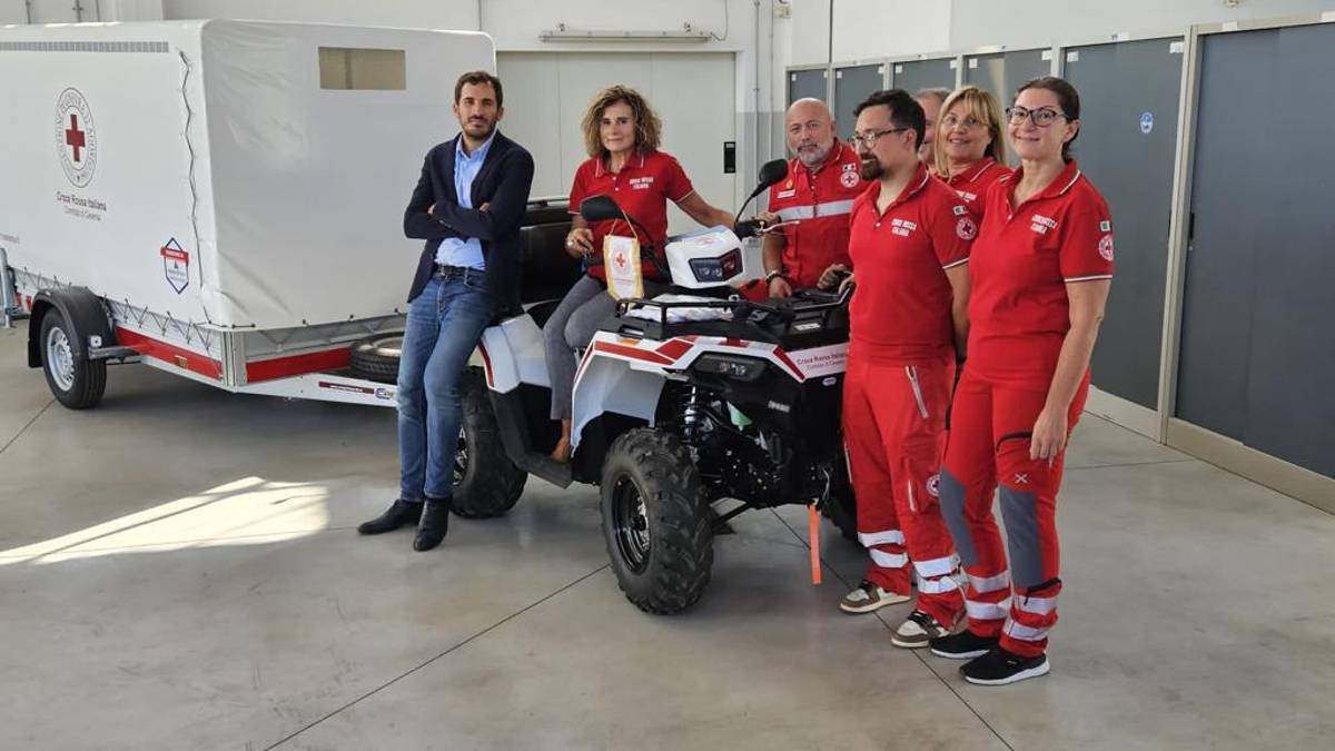 Alluvione Cesena. La solidarietà non si ferma: donato un quad alla Croce Rossa