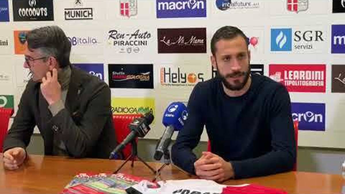 Calcio, il Rimini presenta Mendicino e Paramatti