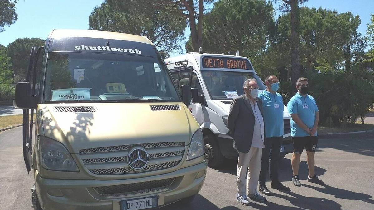 Milano Marittima, parte il servizio di bus navetta