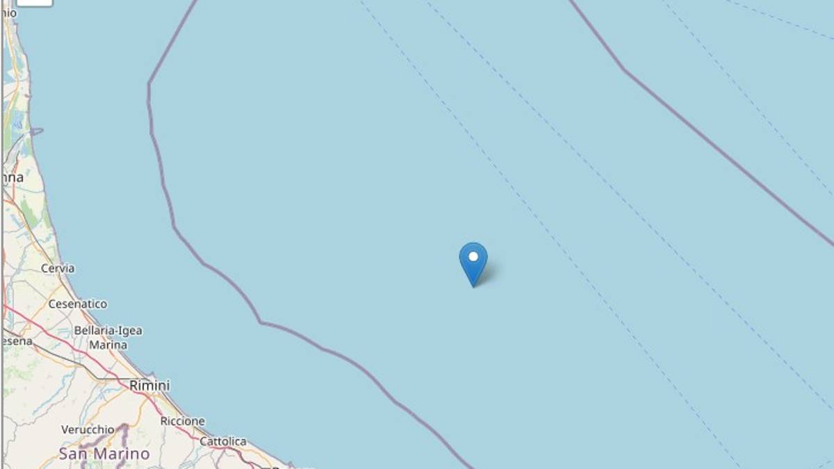 Terremoto, Rimini: scossa avvertita in provincia