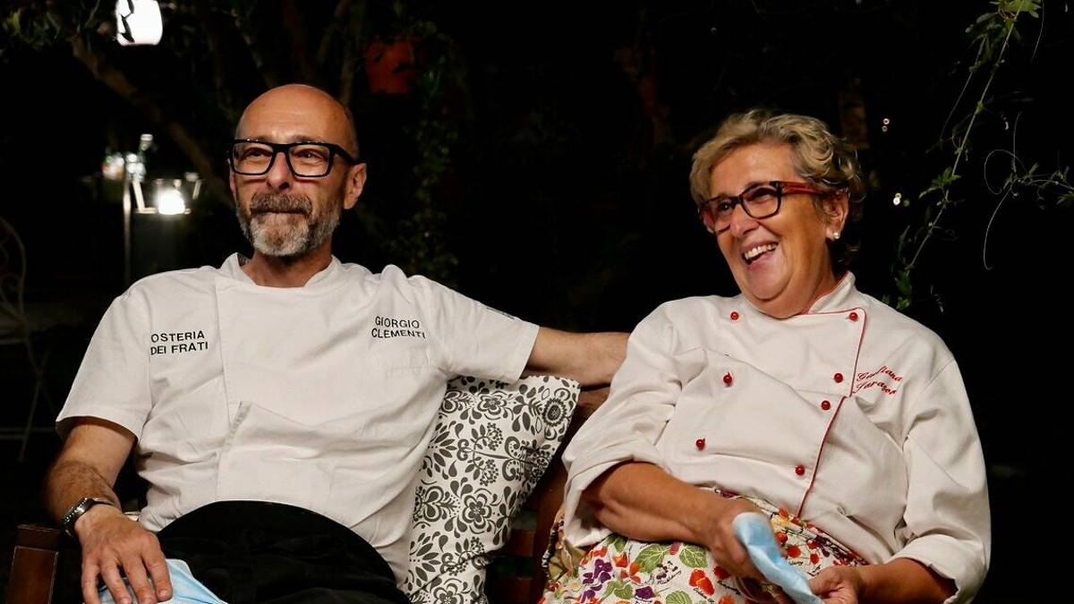 Il ritorno di Giuliana Saragoni all'Osteria dei Frati, emozione nei piatti