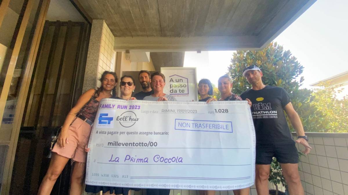Bellaria, dalla Family Run oltre 1000 euro per la terapia intensiva neonatale di Rimini