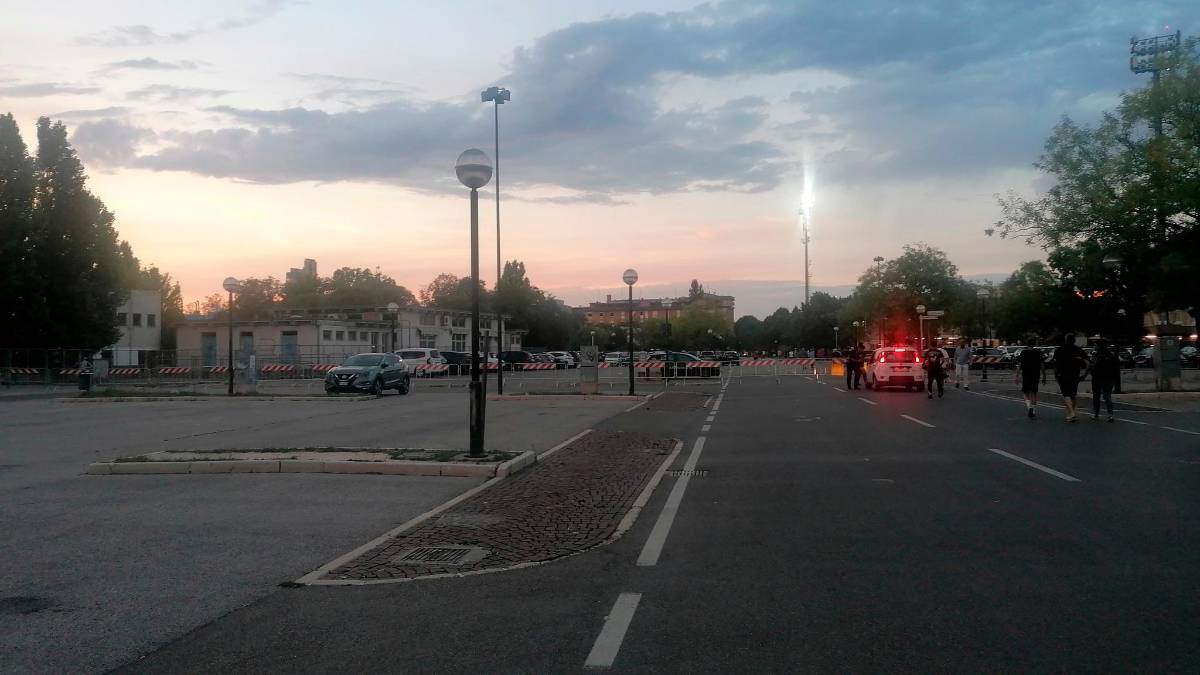 Piazza Sighinolfi a Ravenna, dove è avvenuto lo scambio di droga
