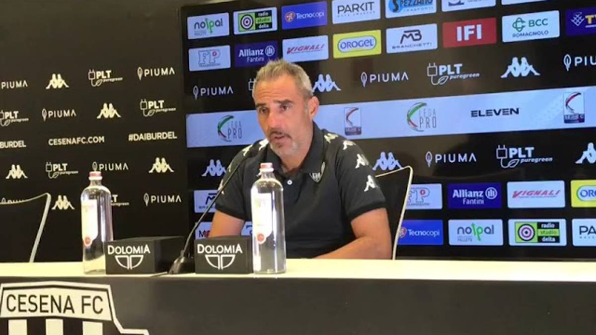 Calcio C, Toscano: Cesena, a Fermo ci vuole la testa giusta VIDEO