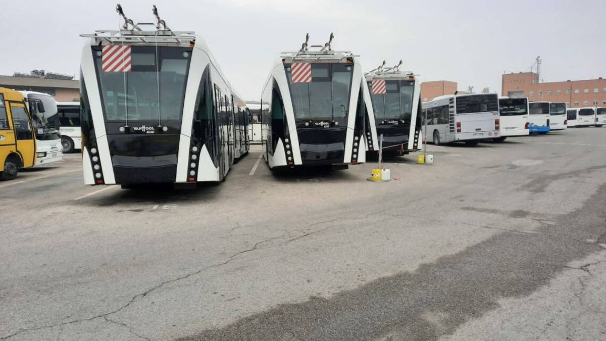 Rimini. Metromare, collaudo per tre mezzi elettrici