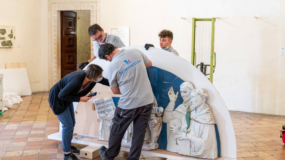 Restauro lunetta di San Domenico, c'è anche contributo di Confindustria