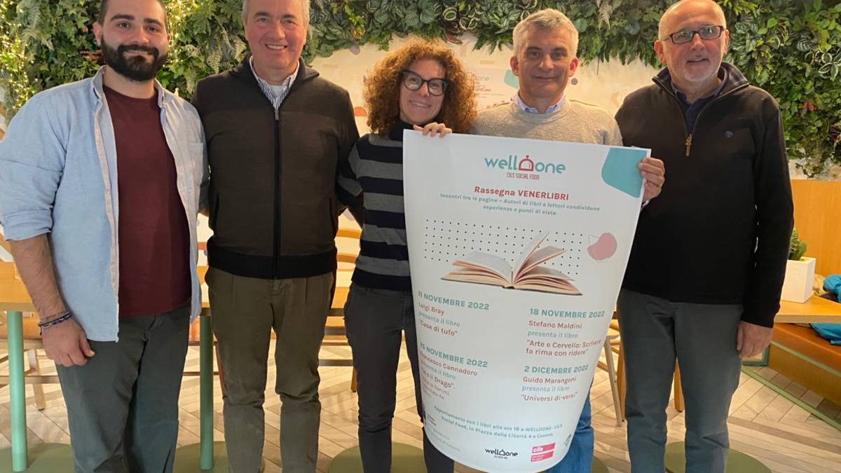 Cesena, a Welldone i libri diventano i protagonisti del venerdì