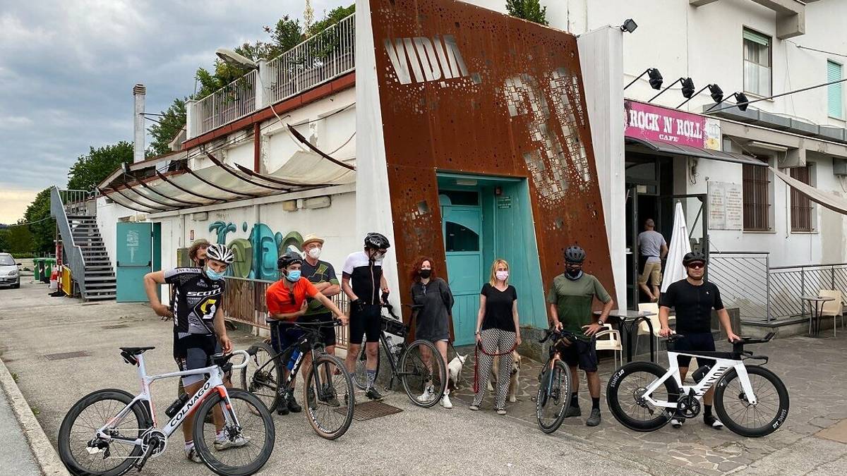 Cesena, il mondo della musica prova a ripartire pedalando al Vidia