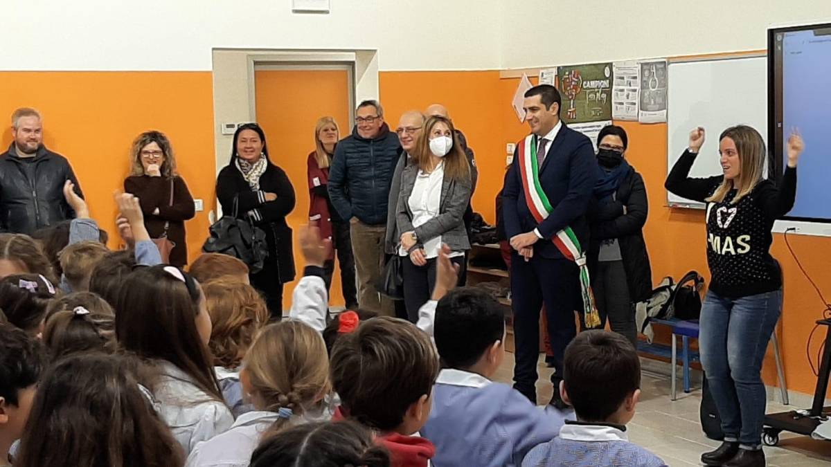 Savio, scuola primaria Burioli: l'inaugurazione del giardino e della palestra