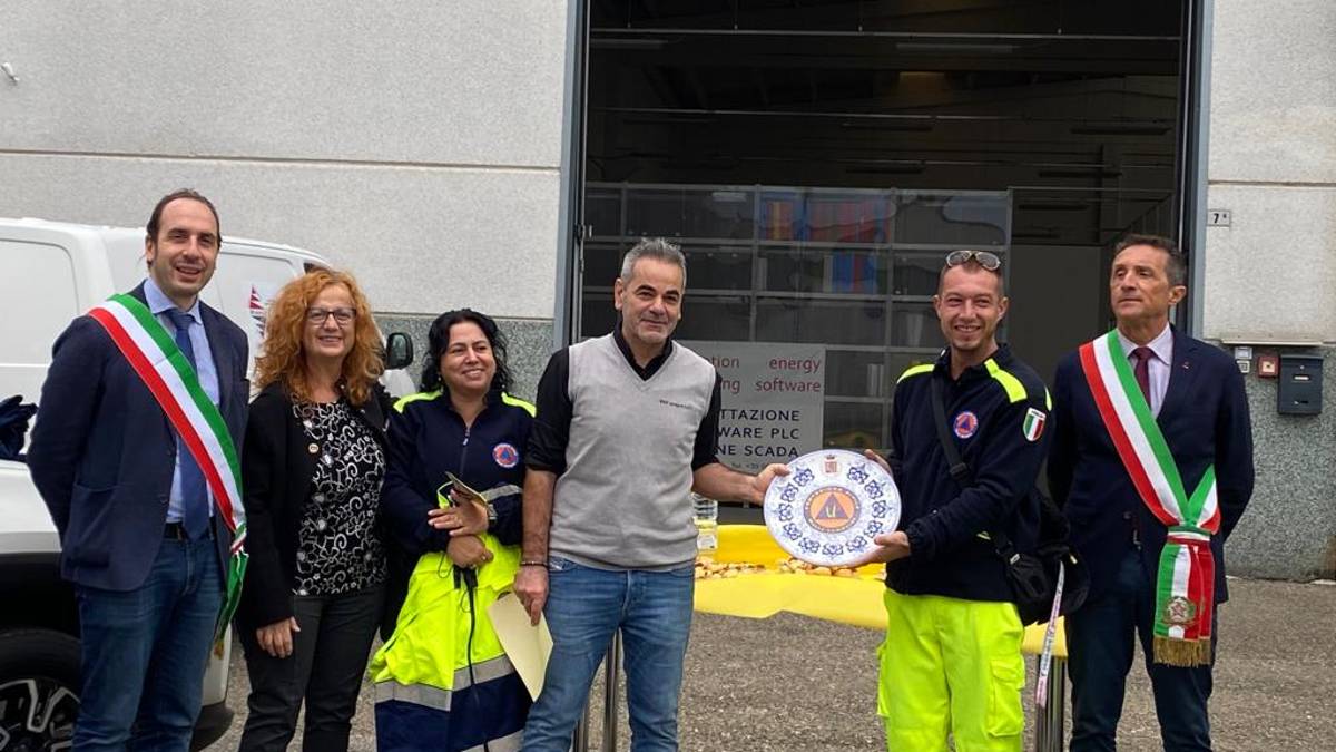 La protezione civile di Massa a sostegno di Sant'Agata sul Santerno