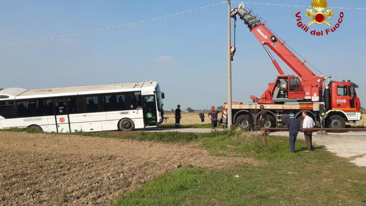 Forlì, incidente per un autobus di Start