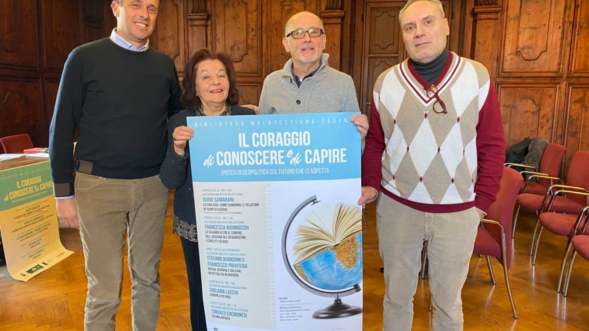 Geopolitica e futuro in Europa e nel mondo: al via a Cesena una serie di incontri