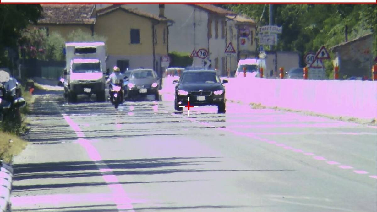 Beccato col telelaser ai 155 sulla superstrada Rimini San Marino