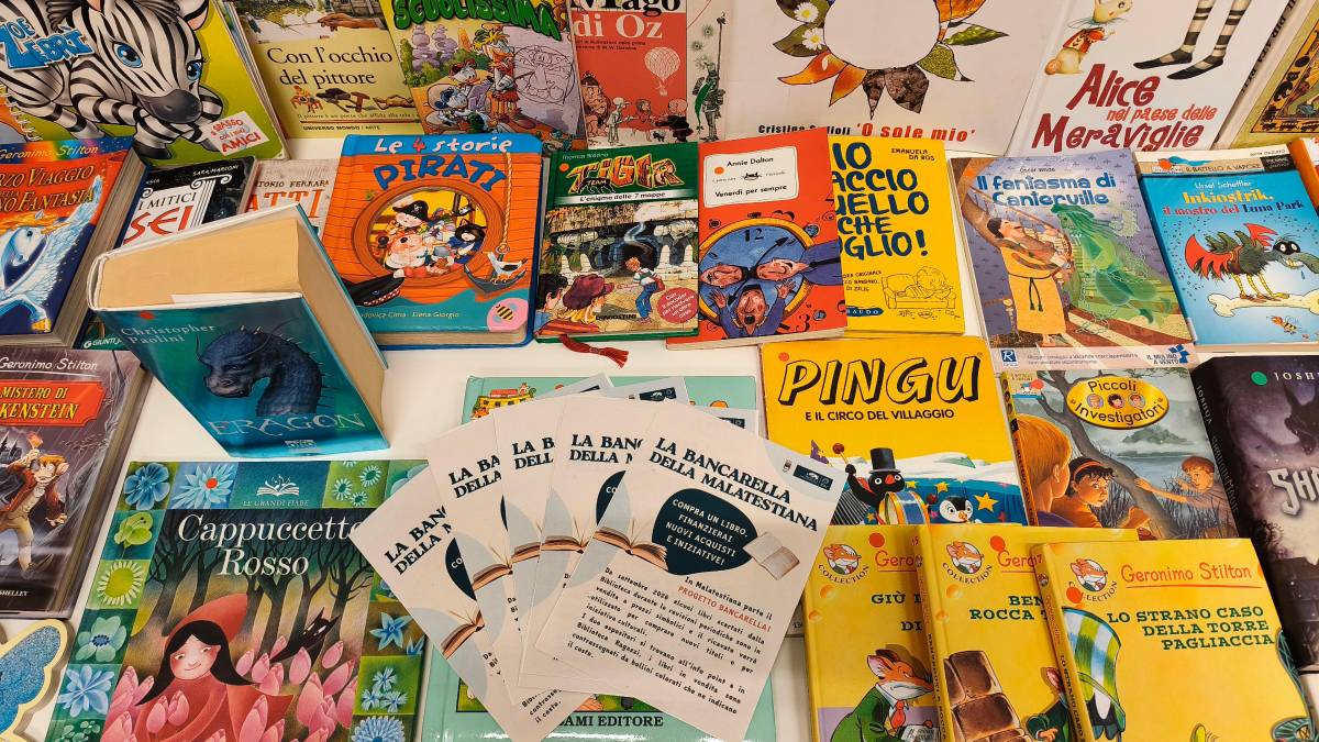 Cesena, alla Malatestiana nasce la bancarella dei libri scartati