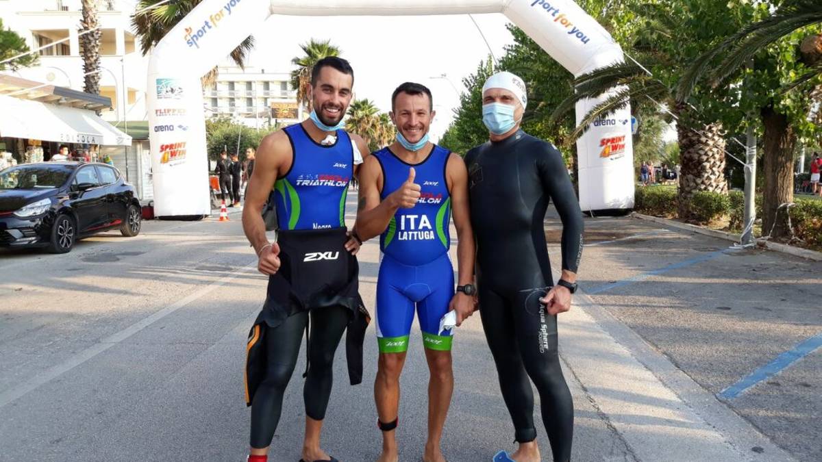 Triathlon, l'imolese Negrini terzo ad Alba Adriatica