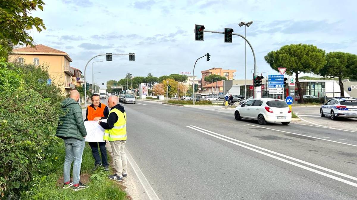 Misano, rotatoria di via Grotta: si parte in dicembre