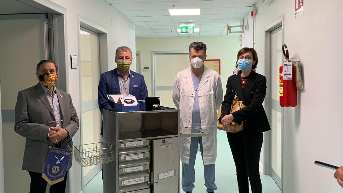 Ravenna, il Lions a sostegno di Otorinolaringoiatria