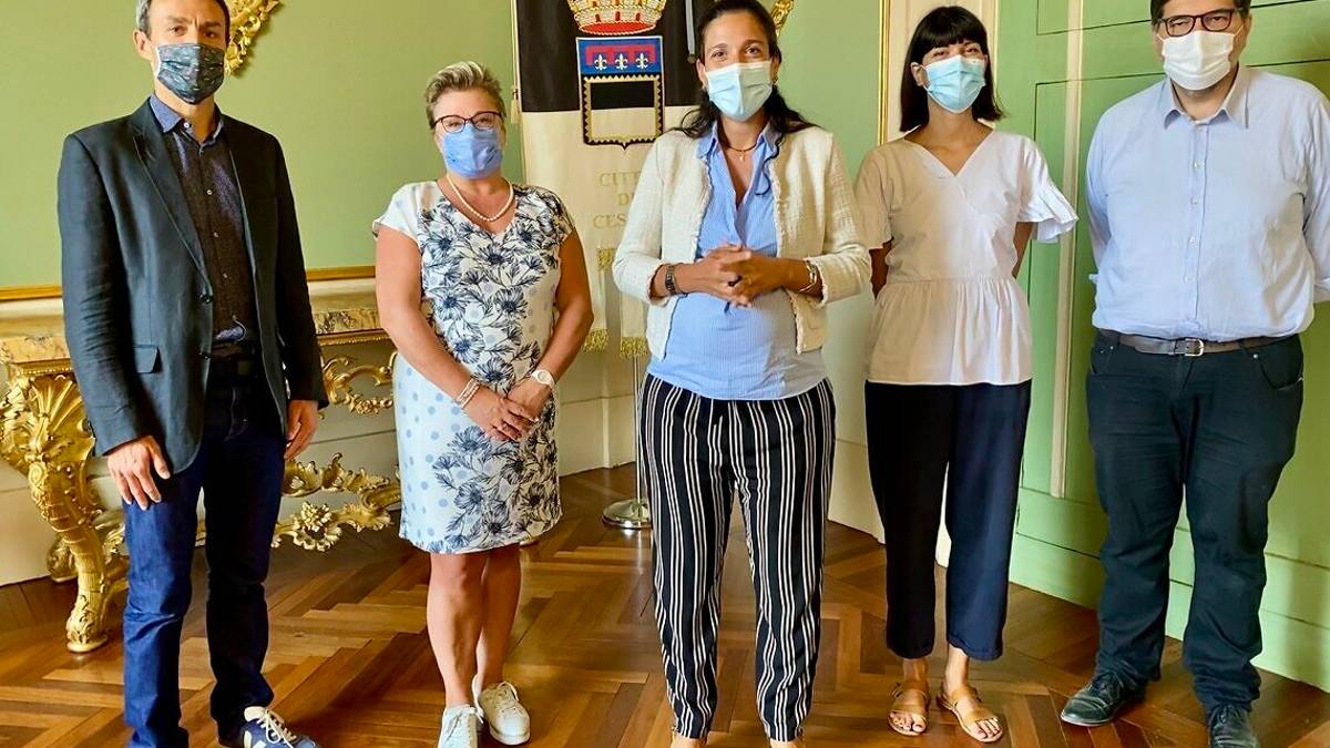 Piano per il clima , delegazione belga in visita a Cesena
