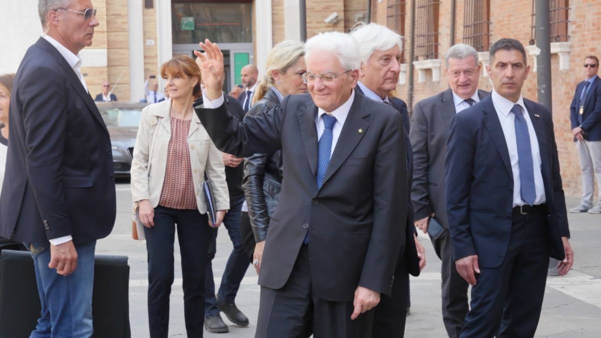 Ravenna, il presidente Mattarella fa il punto sulla gestione dell'emergenza alluvione - Gallery