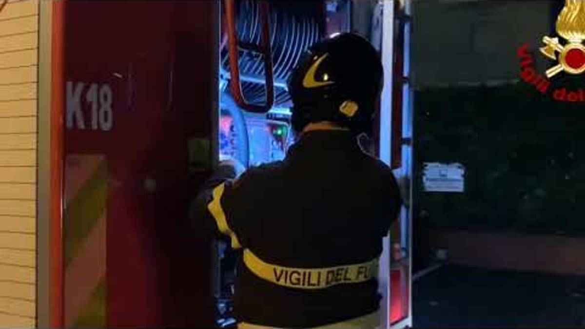 L'incendio che ha ucciso la donna partito da una sigaretta VIDEO