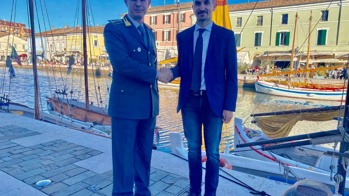 Cesenatico, il sindaco incontra il nuovo comandante della Guardia di Finanza