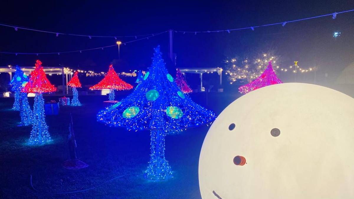 Al Club Ippodromo di Cesena Giardino di Natale e maxi scivolo di ghiaccio
