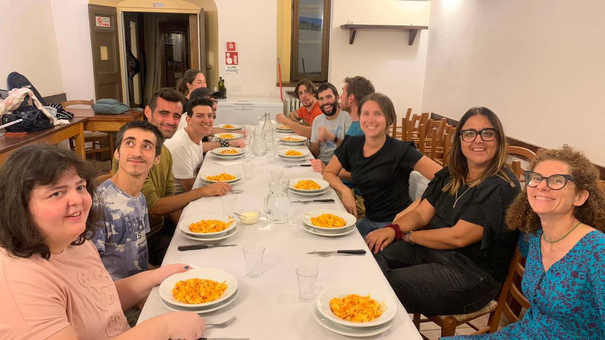 Cesena, i 6 ragazzi di Affettivamente alla prova del cuoco a Sorrivoli