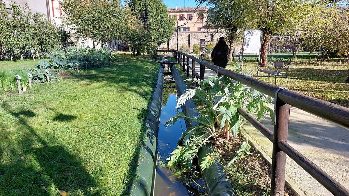 Bagnacavallo, lavori finiti al Giardino dei Semplici
