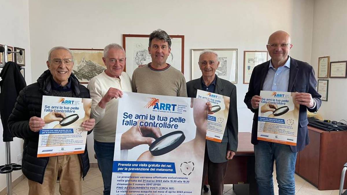 Cesena, visite dermatologiche gratuite con l'Arrt il 31 marzo: ecco come prenotarle