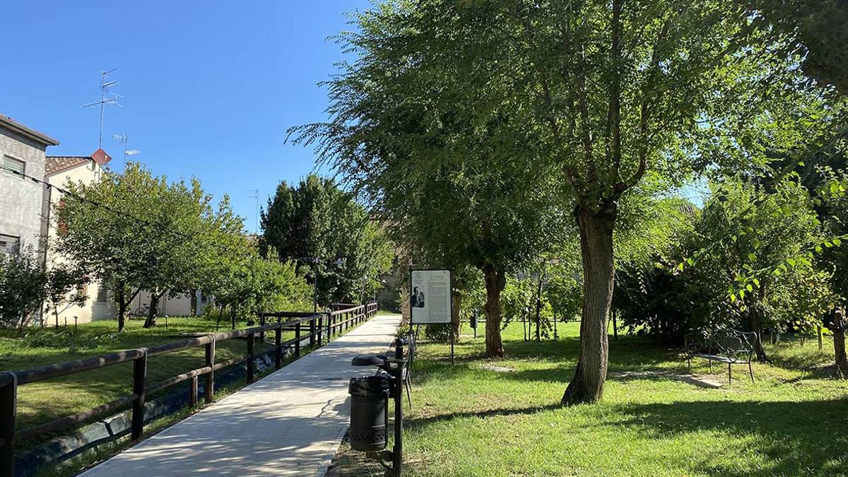 Bagnacavallo, finiti i lavori al Giardino dei Semplici