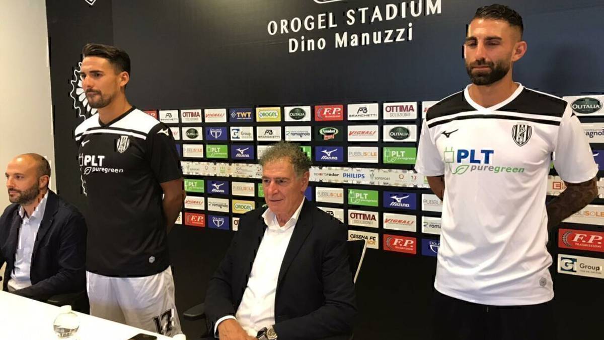 Calcio C, ecco le nuove maglie del Cesena