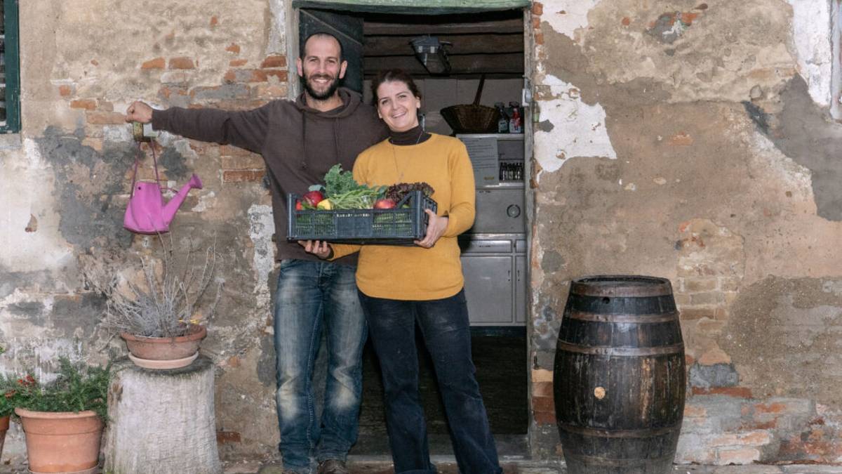La cassetta del Podere Cimbalona la decide l’orto ogni settimana