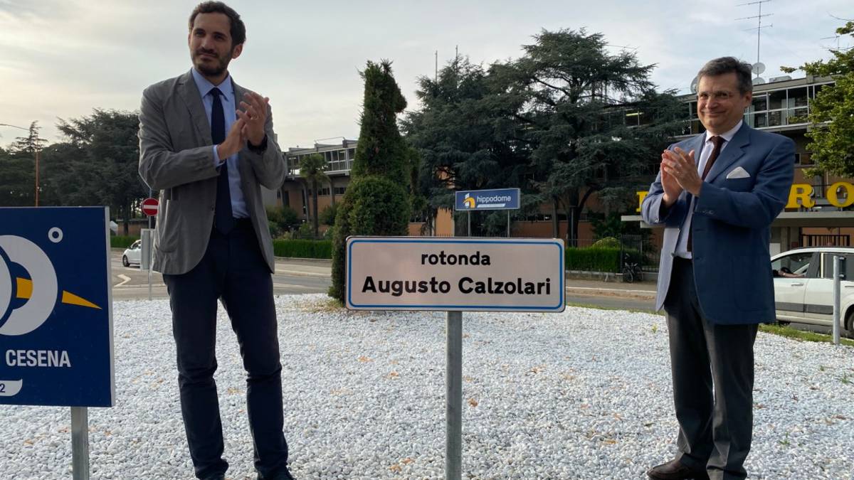 Cesena, rotonda intitolata all'avvocato Augusto Calzolari - Gallery