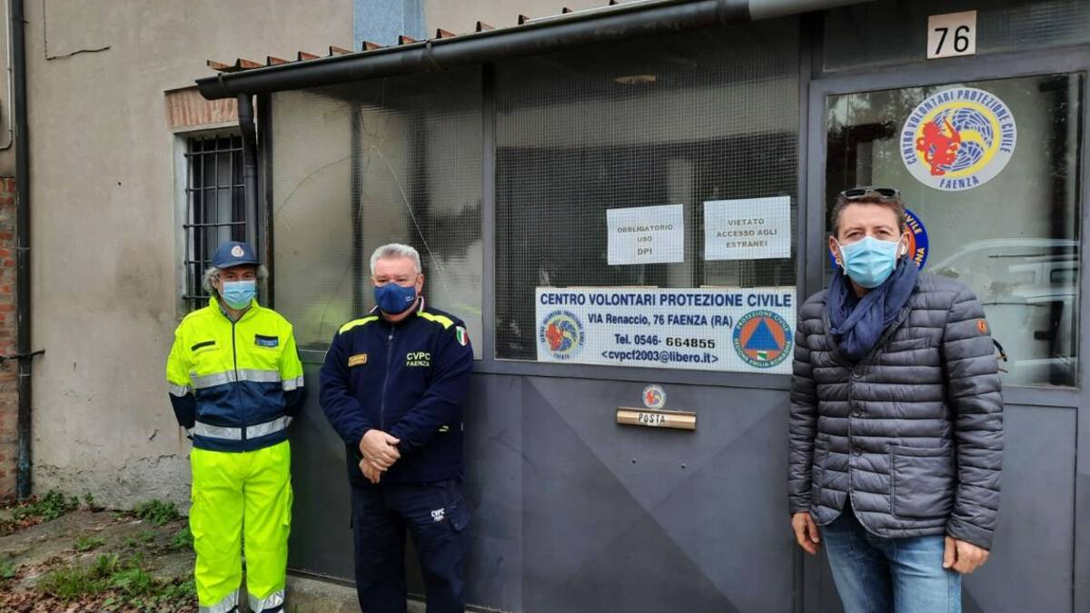 Faenza, nuova sede Protezione civile