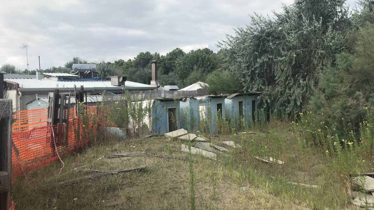 Ravenna, l'ex bagno dell'Esercito a Mascia Ferri e Ricciardella