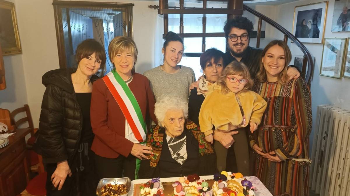 Riccione, Pasquina è la prima centenaria del 2023