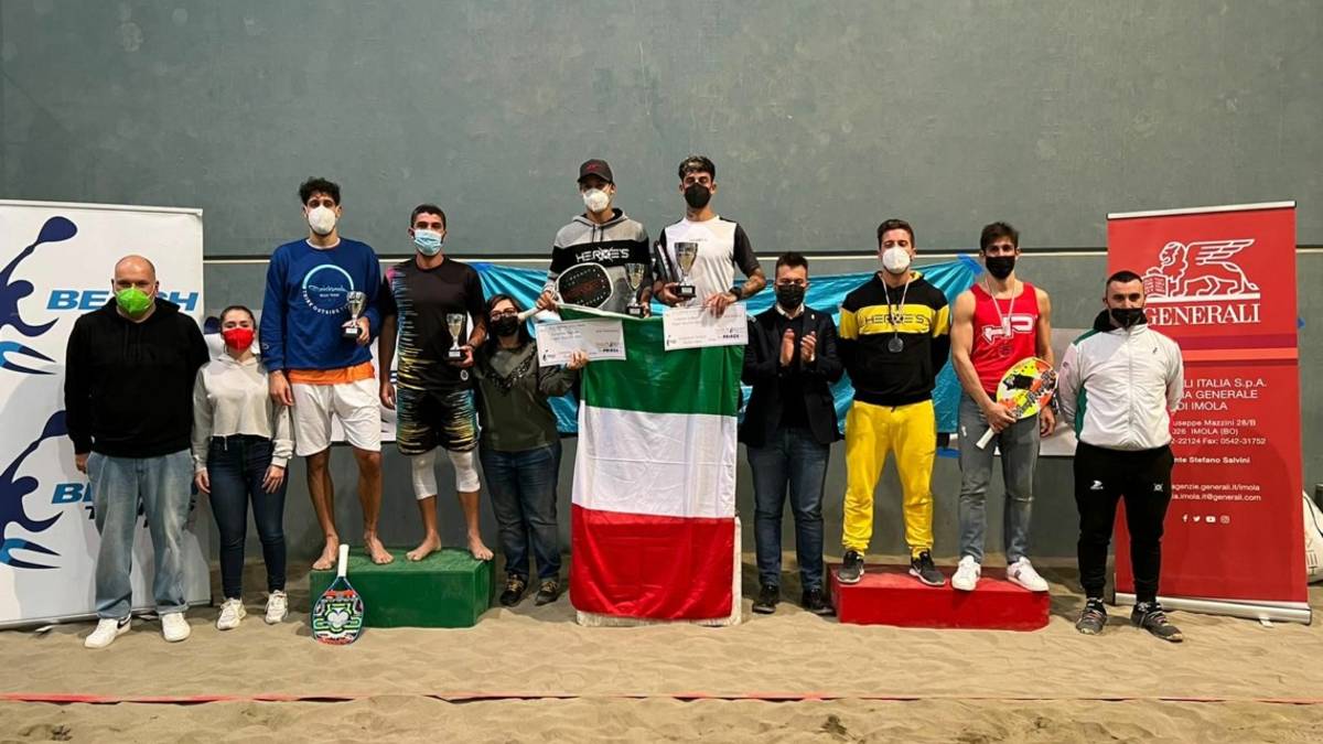 Beach tennis, i verdetti dei tricolori di Imola: trionfo per Gasparri e Valentini